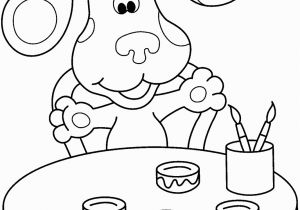 Blues Clues Coloring Pages Birthday Blues Clues Coloring Pages Free Coloring Pages for Children