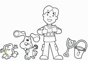 Blues Clues Coloring Pages Blues Clues Printable Free Coloring Library