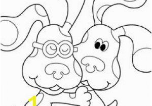 Blues Clues Coloring Pages Free 23 Best Blues Clues Images On Pinterest
