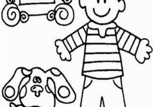 Blues Clues Coloring Pages Pdf Free Printable Blues Clues Coloring Pages for Kids