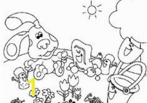 Blues Clues Joe Coloring Pages Blues Clues 19 Coloring Page Free Printable Coloring Pages