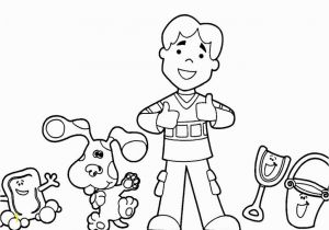 Blues Clues Joe Coloring Pages Blues Clues Coloring Pages Download