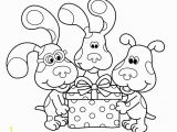 Blues Clues Joe Coloring Pages Free Printable Blues Clues Coloring Pages for Kids