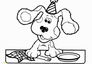 Blues Clues Joe Coloring Pages Free Printable Blues Clues Coloring Pages for Kids