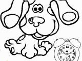 Blues Clues Joe Coloring Pages Tickety Blues Clues Printable Blues Clues and Tickety tock Coloring