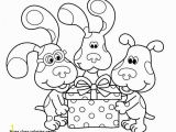 Blues Clues Magenta Coloring Pages 27 Blues Clues Coloring Pages