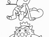 Bo On the Go Coloring Page Bo the Go Coloring Page Best Treecko and Cacnea Pokemon