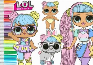 Bon Bon Lol Doll Coloring Page Lol Surprise Dolls Coloring Book Page Lol O M G