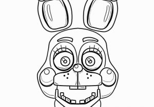 Bonnie Five Nights at Freddy S Coloring Pages Five Nights at Freddys Coloring Pages Awesome Print Bonnie