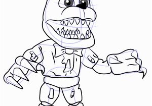 Bonnie Five Nights at Freddy S Coloring Pages Learn How to Draw Nightmare Bonnie From Five Nights at