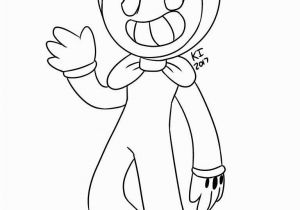 Boris Bendy and the Ink Machine Coloring Pages Bendy