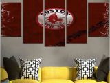 Boston Red sox Wall Murals Boston Red sox 3 Set Full Hd Personalized Customized Canvas