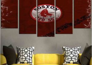 Boston Red sox Wall Murals Boston Red sox 3 Set Full Hd Personalized Customized Canvas