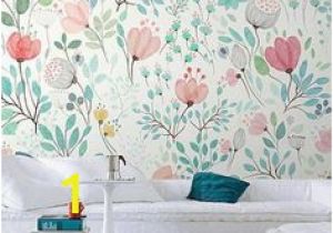 Botanical Tale Floral Wall Mural 36 Best Teal Feature Wall Images