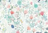 Botanical Tale Floral Wall Mural Botanicals Floral Wall Mural