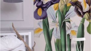 Botanical Wall Murals Uk Iris Xiphium Mural New York Botanical Garden From £60 Per