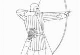 Bow and Arrow Coloring Page 8 Best Archery Coloring Pages Images