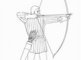 Bow and Arrow Coloring Page 8 Best Archery Coloring Pages Images