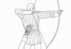 Bow and Arrow Coloring Page 8 Best Archery Coloring Pages Images