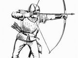 Bow and Arrow Coloring Page Free Me Val Coloring Page the Archer Me Val sol Rs