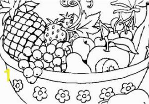 Bowl Of Fruit Coloring Page Awesome Cute Fruit Coloring Pages Gallery