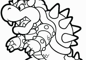 Bowser Mario Coloring Pages Mario Coloring Pages Line at Getdrawings