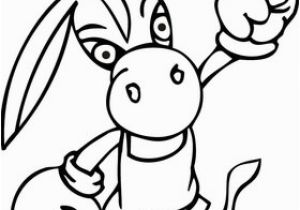 Boxing Glove Coloring Page Democrat Donkey Wearing Boxing Gloves Coloring Page