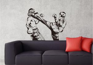 Boxing Wall Murals Boxing Sports Wall Stickers Personalized Decorative Arts Wall