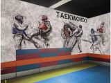 Boxing Wall Murals Custom Wall Paper 3d Boxing Gym Background Poster Murals Papel