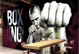 Boxing Wall Murals Custom Wall Paper 3d Boxing Gym Background Poster Murals Papel