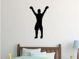 Boxing Wall Murals Zoomie Kids Wilbert Boxer Boxing Silhouette Wall Decal