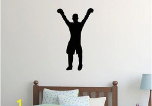 Boxing Wall Murals Zoomie Kids Wilbert Boxer Boxing Silhouette Wall Decal