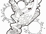 Boy Birthday Coloring Pages Splatoon Inkling Coloring Pages