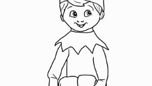 Boy Elf On the Shelf Coloring Pages Baby Elf the Shelf Coloring Pages Design Collection