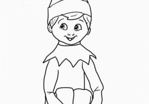 Boy Elf On the Shelf Coloring Pages Cute Boy Elf On the Shelf Coloring Pages with Elf On the