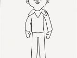 Boy Elf On the Shelf Coloring Pages Cute Elf Coloring Pages Coloring Home