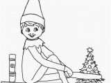 Boy Elf On the Shelf Coloring Pages Free Printable Elf Coloring Pages for Kids