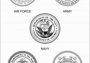 Branches Of the Military Coloring Pages Army Color Clipart