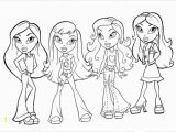 Bratz Halloween Coloring Pages 20 Free Printable Bratz Coloring Pages Everfreecoloring