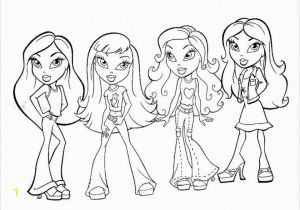 Bratz Halloween Coloring Pages 20 Free Printable Bratz Coloring Pages Everfreecoloring