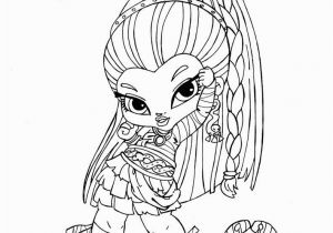 Bratz Halloween Coloring Pages Baby Nefera De Nile by Jadedragonne