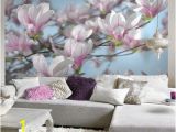 Brewster Home Fashions Komar Wall Mural Ebern Designs Wilhelm Magnolia Wall Mural