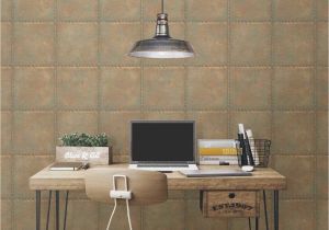 Brewster Reclaimed Wood Wall Mural A Street Prints by Brewster 2701 Reclaimed Sheet Metal Turquoise Rivets Wallpaper