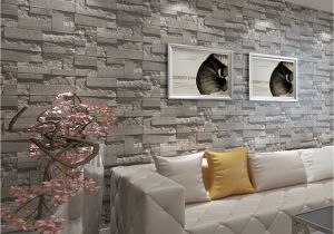 Brick Effect Wall Mural Modern 3d Brick Wallpaper Bedroom Living Room Wall