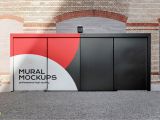 Brick Wall Mural Mockup 40 Street Mural Mockups Bundle Sponsored Editing Easy