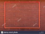 Brick Wall Mural Mockup Poster Frame On Brick Wall Stock Alamy