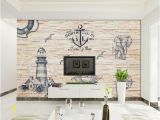 Brick Wall Murals Wallpaper Retro Vintage Brick Wall Mediterranean Wallpaper Idcwp Dz