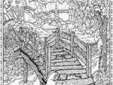 Bridge Coloring Pages for Kids 19 Best Nature Coloring Pages for Adults Images