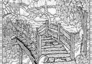 Bridge Coloring Pages for Kids 19 Best Nature Coloring Pages for Adults Images