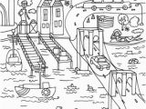 Bridge Coloring Pages for Kids Brooklyn Bridge Coloring Page